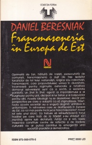 Daniel Beresniak - Francmasoneria in Europa de Est