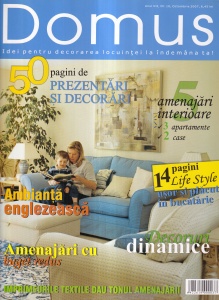Domus. Idei pentru decorarea locuinţei la îndemâna ta, nr. 10, octombrie 2007
