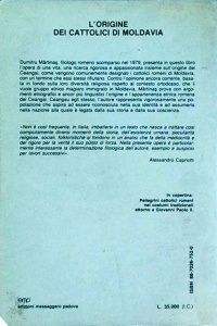 Dumitru Martinas - L' Origine dei cattolici di Moldavia - Img 2