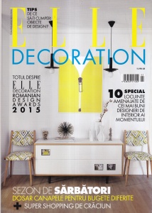 Elle Decoration, nr. 53, toamna-iarna 2015/2016