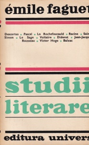 Emile Faguet - Studii literare