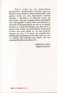 Emmanuel Levinas - Cand Dumnezeu devine idee - Img 2