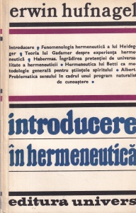 Erwin Hufnagel - Introducere in hermeneutica