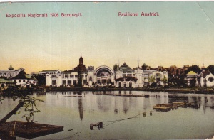 Expozitia Nationala 1906 Bucuresti. Pavilionul Austriei (necirculata)