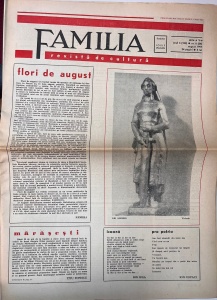 Familia. Revista de cultura, nr. 8, 24 august 1967