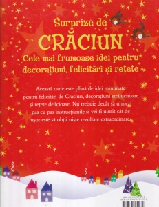Fiona Watt, Rebecca Gilpin - Surprize de Craciun. Cele mai frumoase idei pentru decoratiuni, felicitari si retete. Cu ilustratii de Katrina Fearn - Img 2