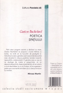 Gaston Bachelard - Poetica spatiului - Img 2