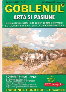 Goblenul. Arta si pasiune, nr. 5, noiembrie 2000/2001