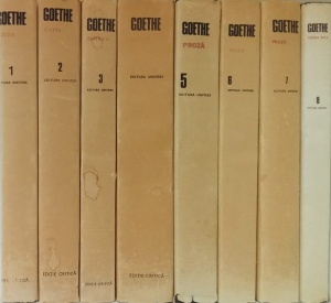 Goethe – Opere. Editie critica, 8 volume - Img 2
