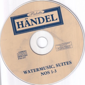 Handel - Watermusic, Suites Nos 1-3 - Img 3