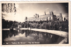 Iasi. Vedere din Strand (1939, necirculata)