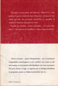 Ion Petrovici - Schopenhauer. Monografie istorico-filozofica - Img 2