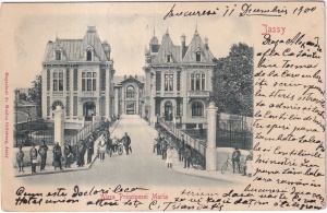 Jassy. Aleea Principesei Maria Iasi (circulata 1900) - Img 1