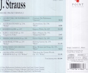 Johann Strauss II - Music From Vienna I - Img 2