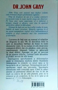 John Gray - Barbatii sunt de pe Marte, femeile sunt de pe Venus. Un ghid practic pentru imbunatatirea comunicarii si pentru obtinerea rezultatelor dorite in relatiile dumneavoastra (2014) - Img 2