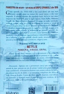 Laura Spinney - Gripa spaniola din 1918. Pandemia care a schimbat lumea - Img 2