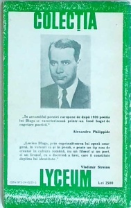 Lucian Blaga - Poezii (1992) - Img 2