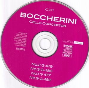 Luigi Boccherini - Cello Concertos Complete (3 CD) - Img 3