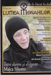 Lumea Monahilor, nr, 17, noiembrie 2008