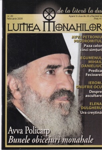 Lumea Monahilor, nr. 20, februarie 2009