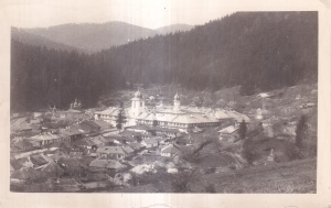 Manastirea Agapia. Vedere generala (necirculata)