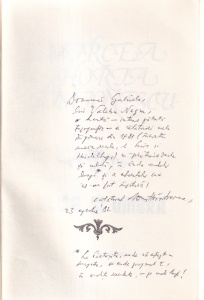 Mircea Horia Simionescu - Ulise si umbra (cu autograful si dedicatia autorului)