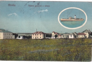 Movila. Vedere generala a vilelor (circulata 1926)