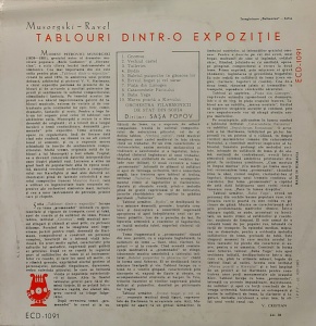 Musorgski, Ravel – Tablouri dintr-o expozitie - Img 2