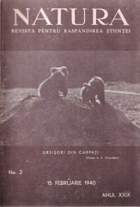 Natura. Revista pentru raspandirea stiintei, anul XXIX, nr. 2, 15 februarie 1940