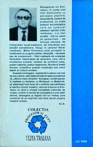 Nicolae I. Nicolae - Eminescu, azi, antologie comentata - Img 2