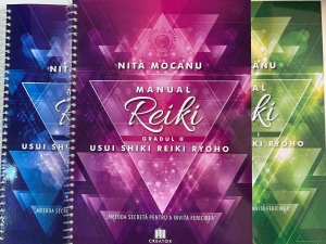 Nita Mocanu - Manual Reiki. Gradul I, II, III Usui Shiki Reiki Ryoho. Metoda secreta pentru a invita fericirea, 3 volume