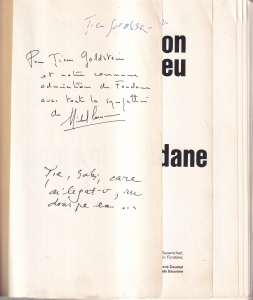 Non Lieu, nr. 2-3, 1978: Benjamin Fondane. Coordonator Michel Carassou - Benjamin Fondane (cu autograful si dedicatia lui Michel Carassou) - Img 1
