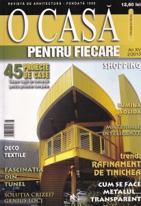 O casa pentru fiecare. Revista de arhitectura, nr. 2, 2010