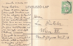Oravicza. Banyavolgy, Reszlet a Tavi utrol (circulata 1913) - Img 2