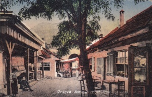 Orsova Adakaleh sziget Bazar. Ada-Kaleh Insel Bazar (necirculata)