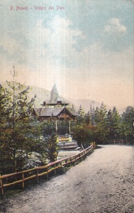 P. Neamt. Vedere din Parc (circulata circa 1920)