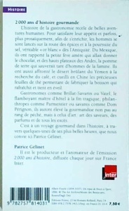 Patrice Gelinet - 2000 ans d'histoire gourmande - Img 2