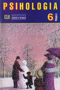Psihologia, nr. 6, 1996