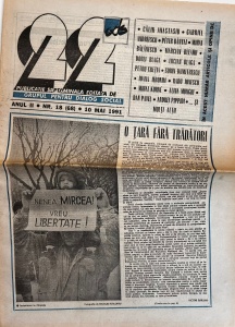 Revista 22, nr. 18, 10 mai 1991