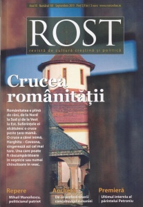 ROST. Revista de cultura Crestina si Politica, nr. 101, septembrie 2011
