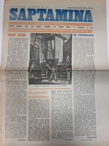 Saptamana, nr. 25, 23 iunie 1989