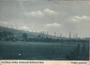 Schela Gura Ocnitei-Gorgoteni. Vedere generala (circulata 1939)