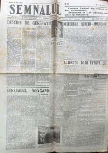 Semnalul. Cotidian independent al democratiei romanesti, nr. 1803, 13 mai 1948