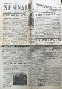 Semnalul. Cotidian independent al democratiei romanesti, nr. 1825, 8 iunie 1948