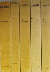 Shakespeare – Opere, 5 volume (editie critica)
