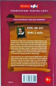 Shakespeare pentru copii - Romeo și Julieta / Romeo și Julieta ediție bilingvă: engleză-română. Audiobook inclus - Img 2
