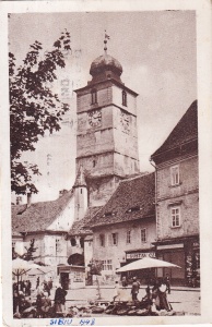 Sibiu. Piata Mica (circulata 1948)