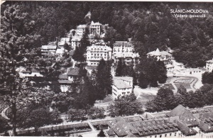 Slanic-Moldova. Vedere generala (circulata 1961)