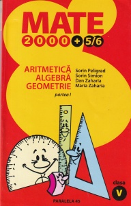 Sorin Peligra - Aritmetica. Algebra. Geometrie. Clasa a V-a. Partea I