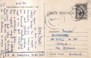 Teatrul National ,,Vasile Alexandri" - Iasi (circulata 1968) - Img 2